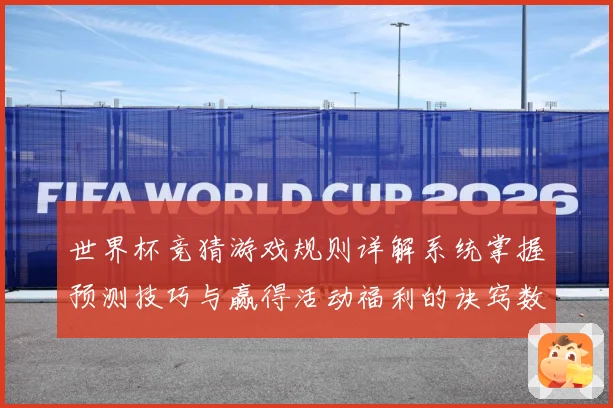 世界杯竞猜游戏规则详解系统掌握预测技巧与赢得活动福利的诀窍数据研判-深度解析